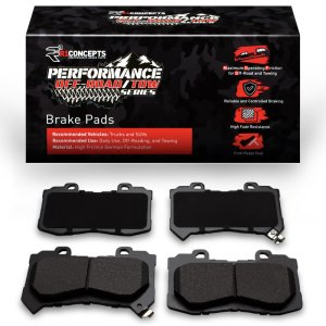 GMC Canyon Brake Pads - Front - R1 Concepts - Off-Road/Tow - `15-`20 GMC Canyon Brake Pads - Front - R1 Concepts - Off-Road/Tow - `15-`20